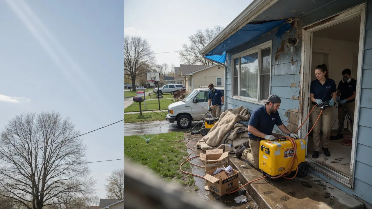 Basement Flood Cleanup in Ashton, ID near me